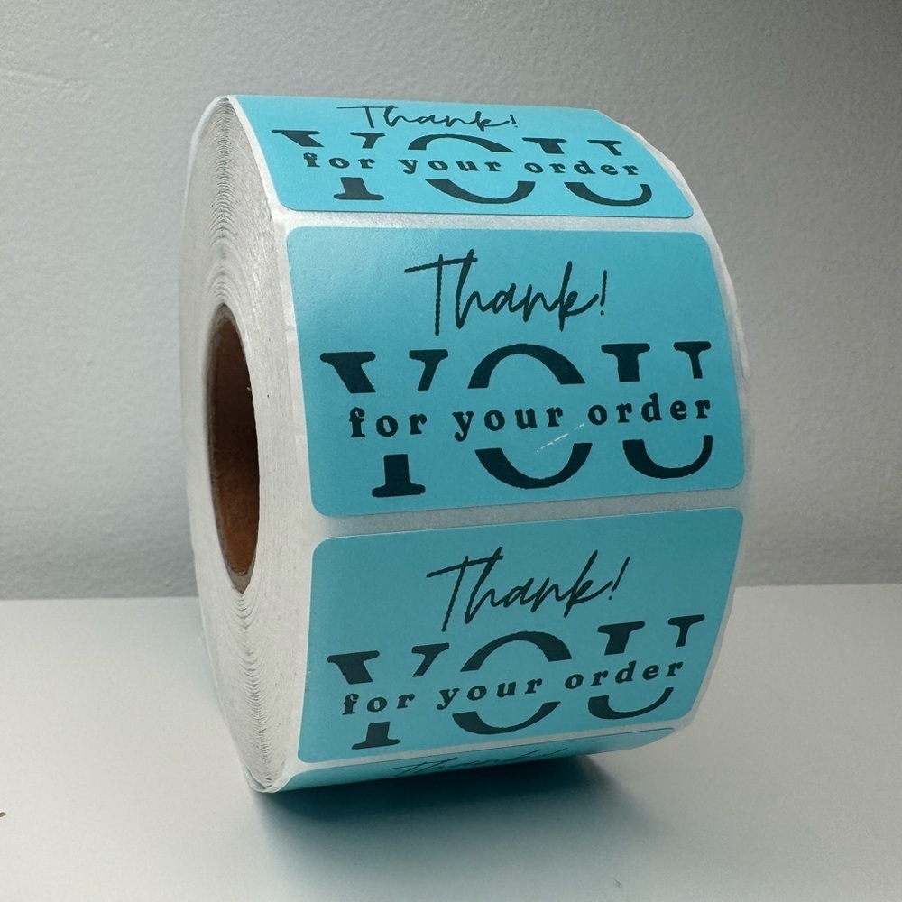 Thank You for your order 2" Stickers labels (100) thankyou sticker - Picture 10 of 10